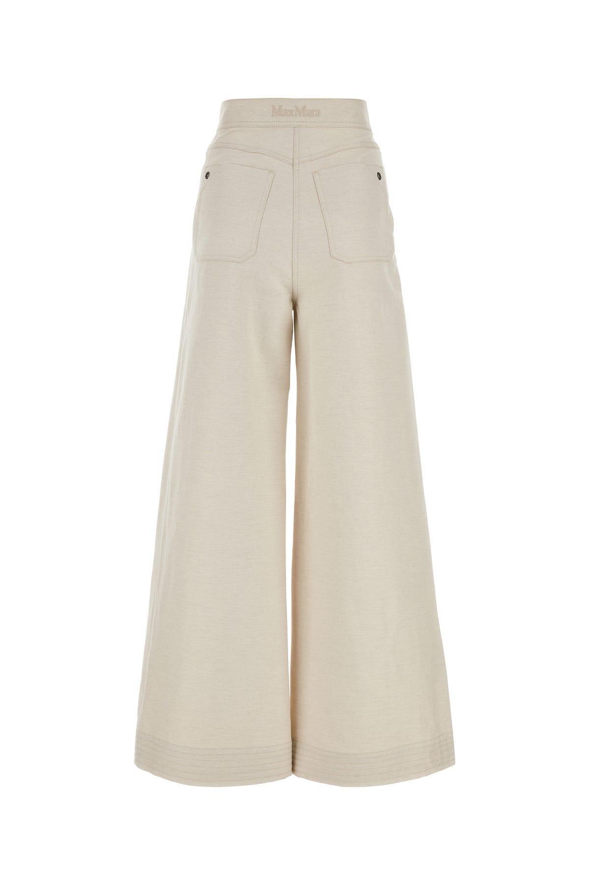 MAX MARA Pantalone Oboli-42 Nd  Female In Brown Product Image