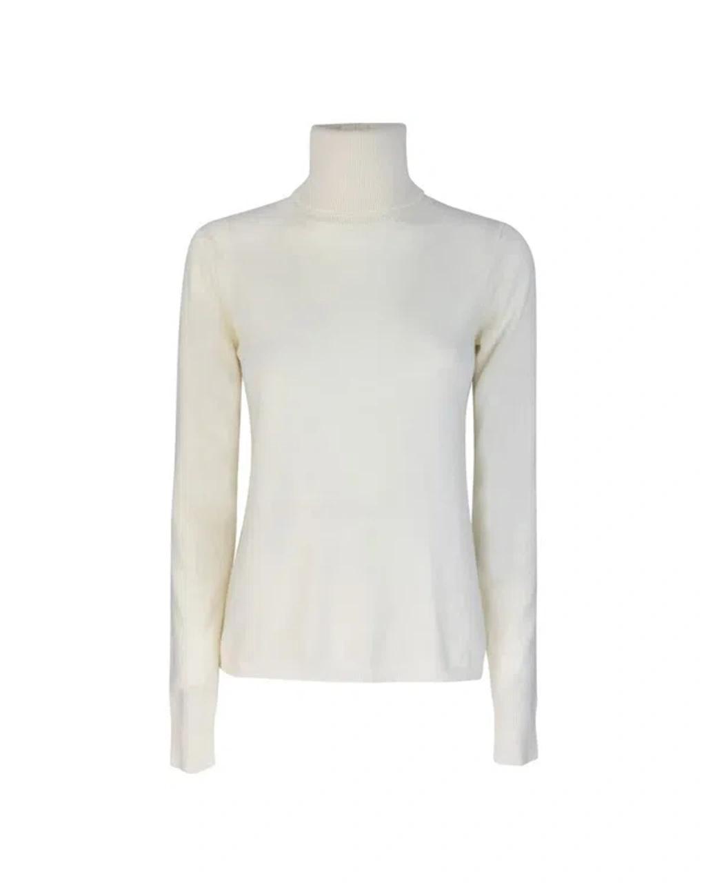 MAX MARA Rollneck Long Sleeve Knit Top In 001 Product Image