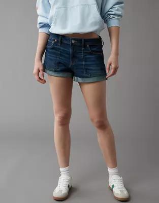 AE Dreamy Drape Stretch Denim Easy Shortie Product Image