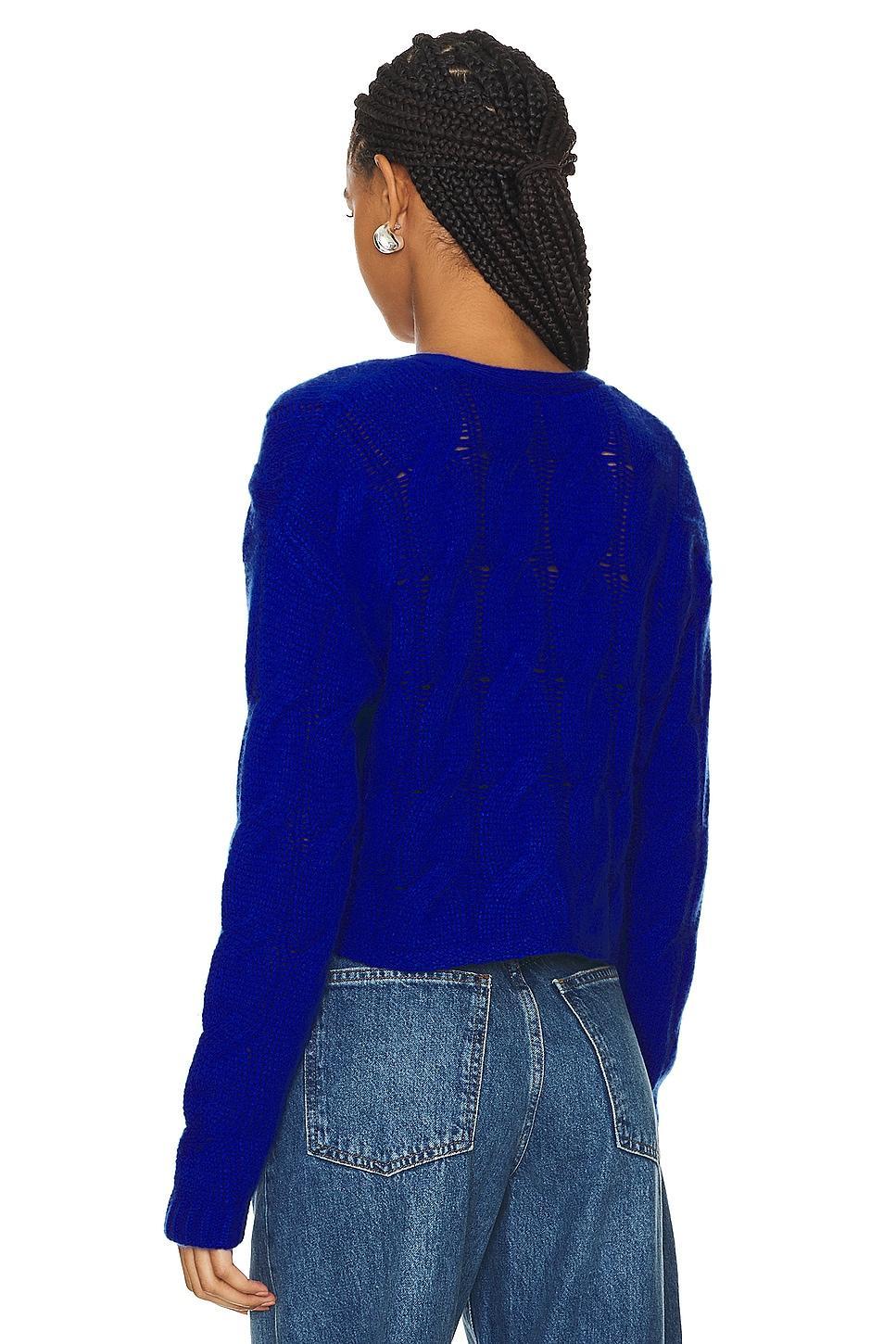 Jolie Cropped Cable Cardigan Product Image