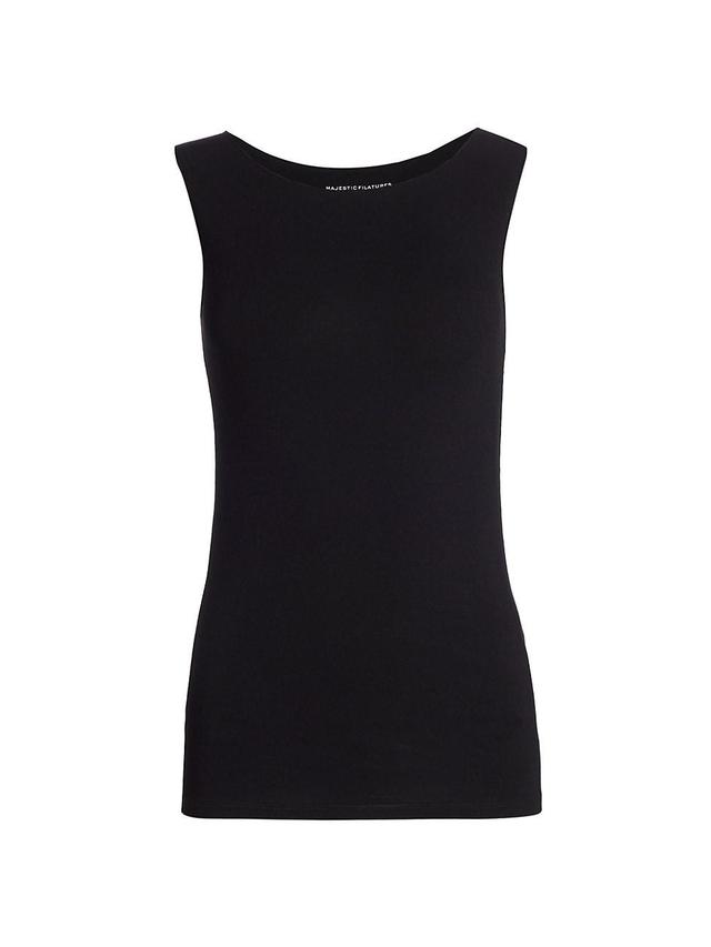 Womens Soft Crewneck Tank Product Image