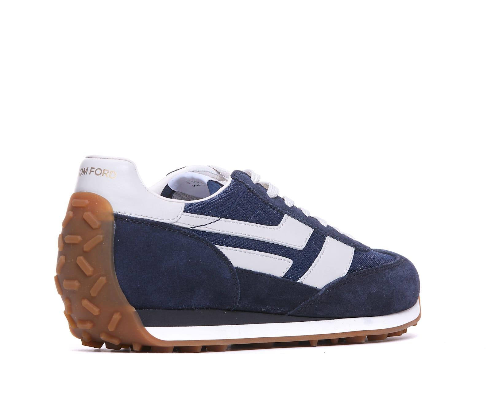 TOM FORD Mick Sneakers In Blue Product Image