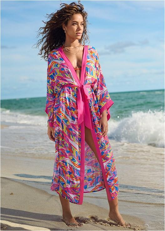 Midi Kimono Cover-Up Product Image