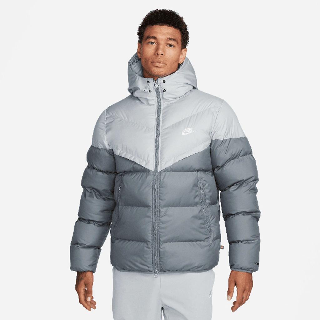 NIKE Storm-fit Windrunner Down Jacket Smoke Grey Product Image