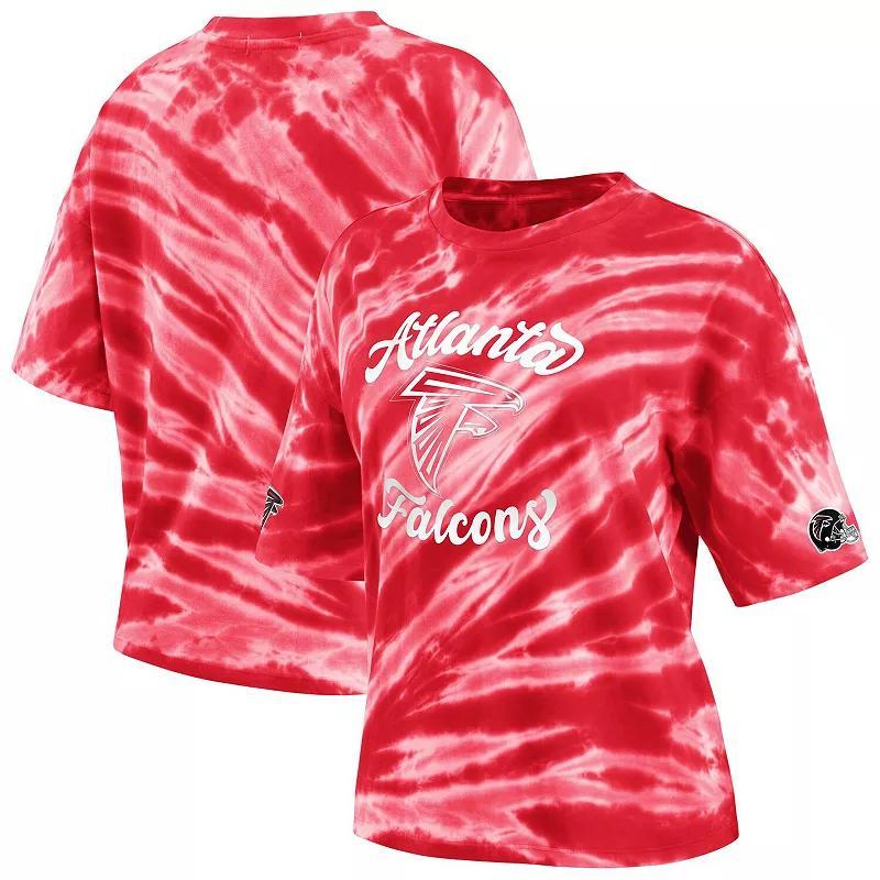 Womens WEAR by Erin Andrews Atlanta Falcons Tie-Dye T-Shirt Product Image