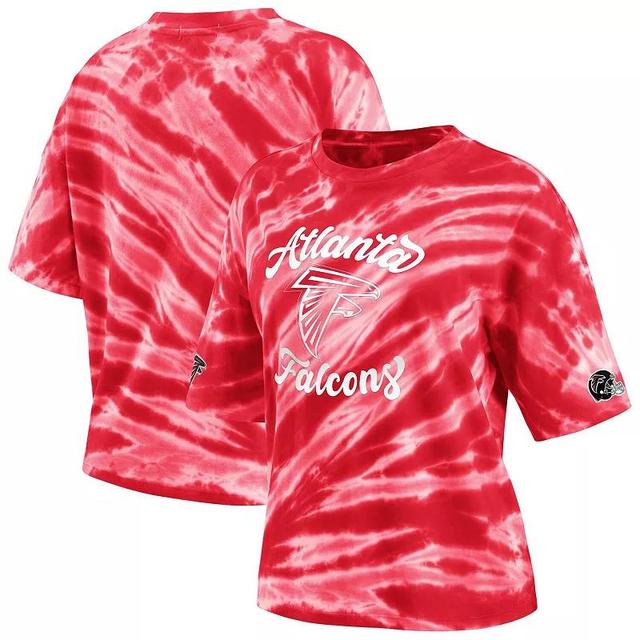 Womens WEAR by Erin Andrews Atlanta Falcons Tie-Dye T-Shirt Product Image