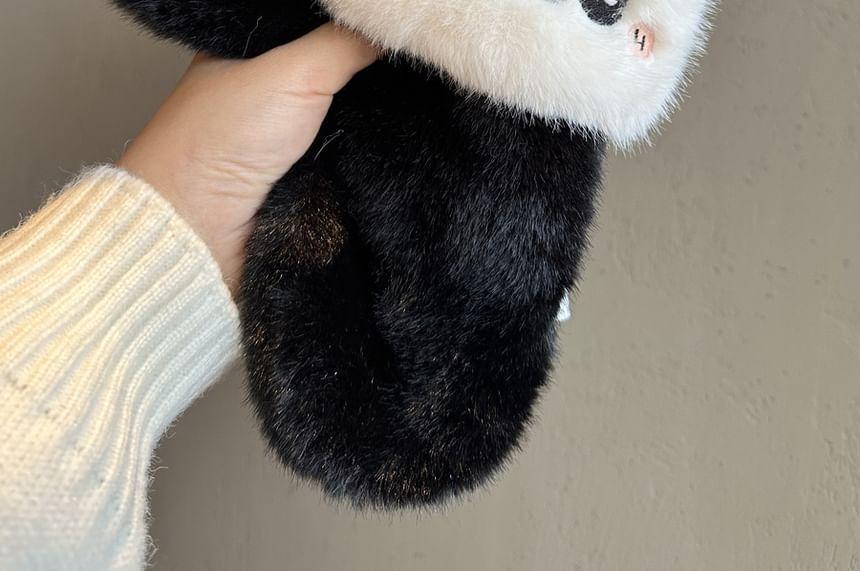 Panda Fluffy Scarf Product Image