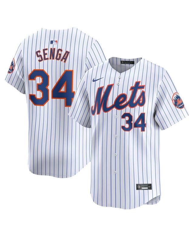 Mens Nike Kodai Senga White New York Mets Home Limited Player Jersey - White Product Image