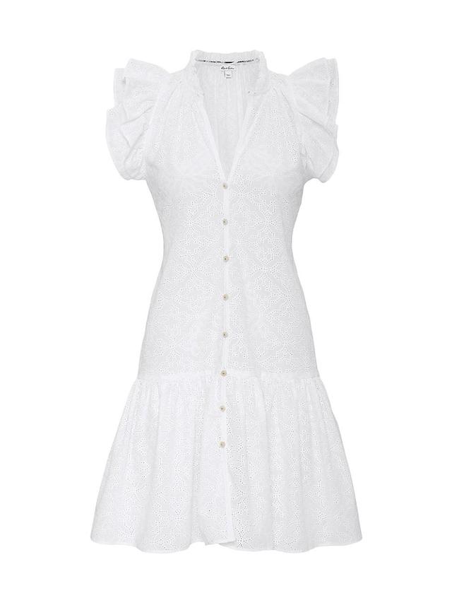 Womens Savannah Eyelet Minidress Product Image