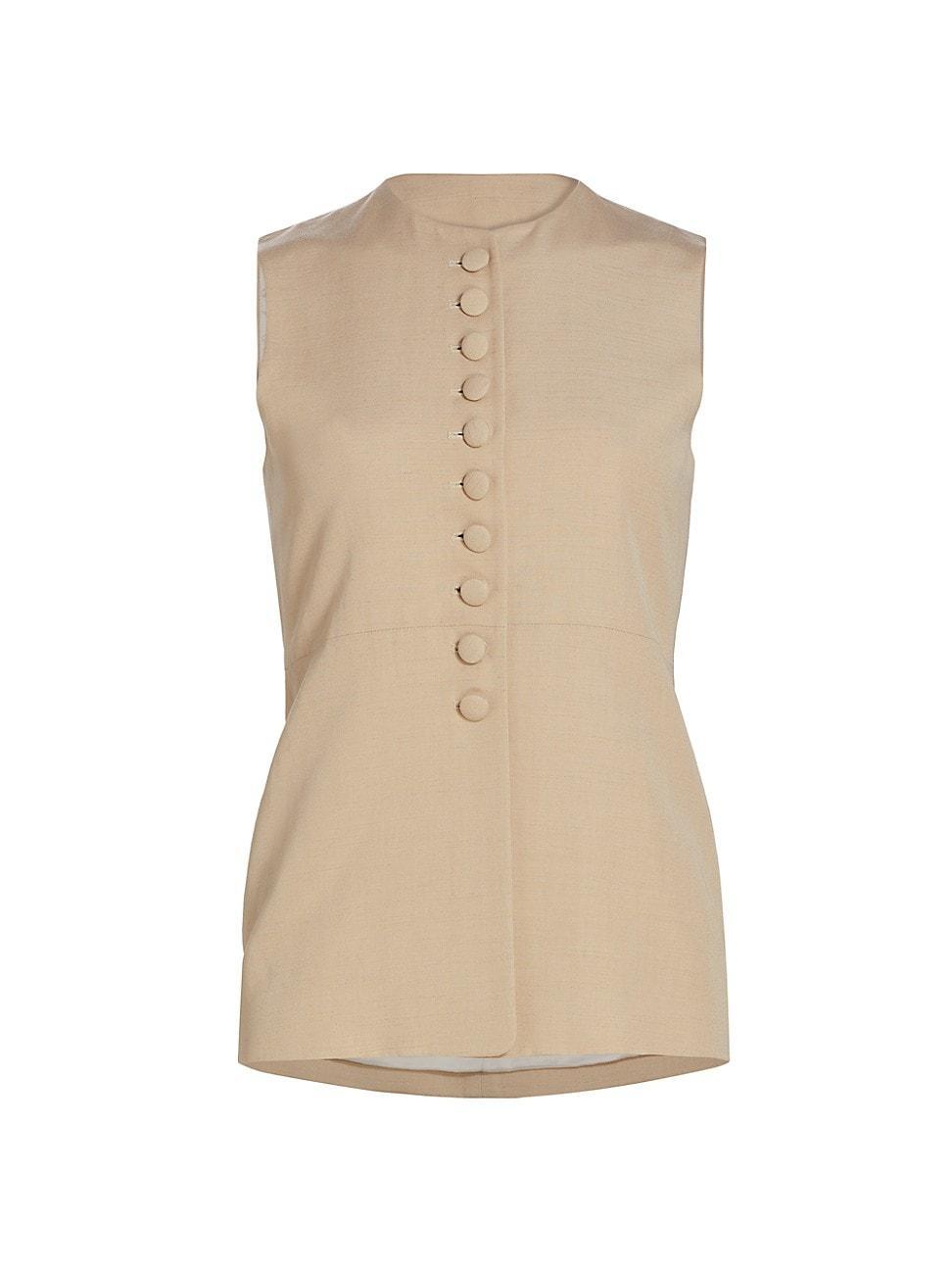 Womens Vania Wool-Blend Vest Top Product Image