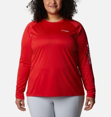 Columbia Women s PFG Tidal Tee  II Long Sleeve - Plus Size- Product Image