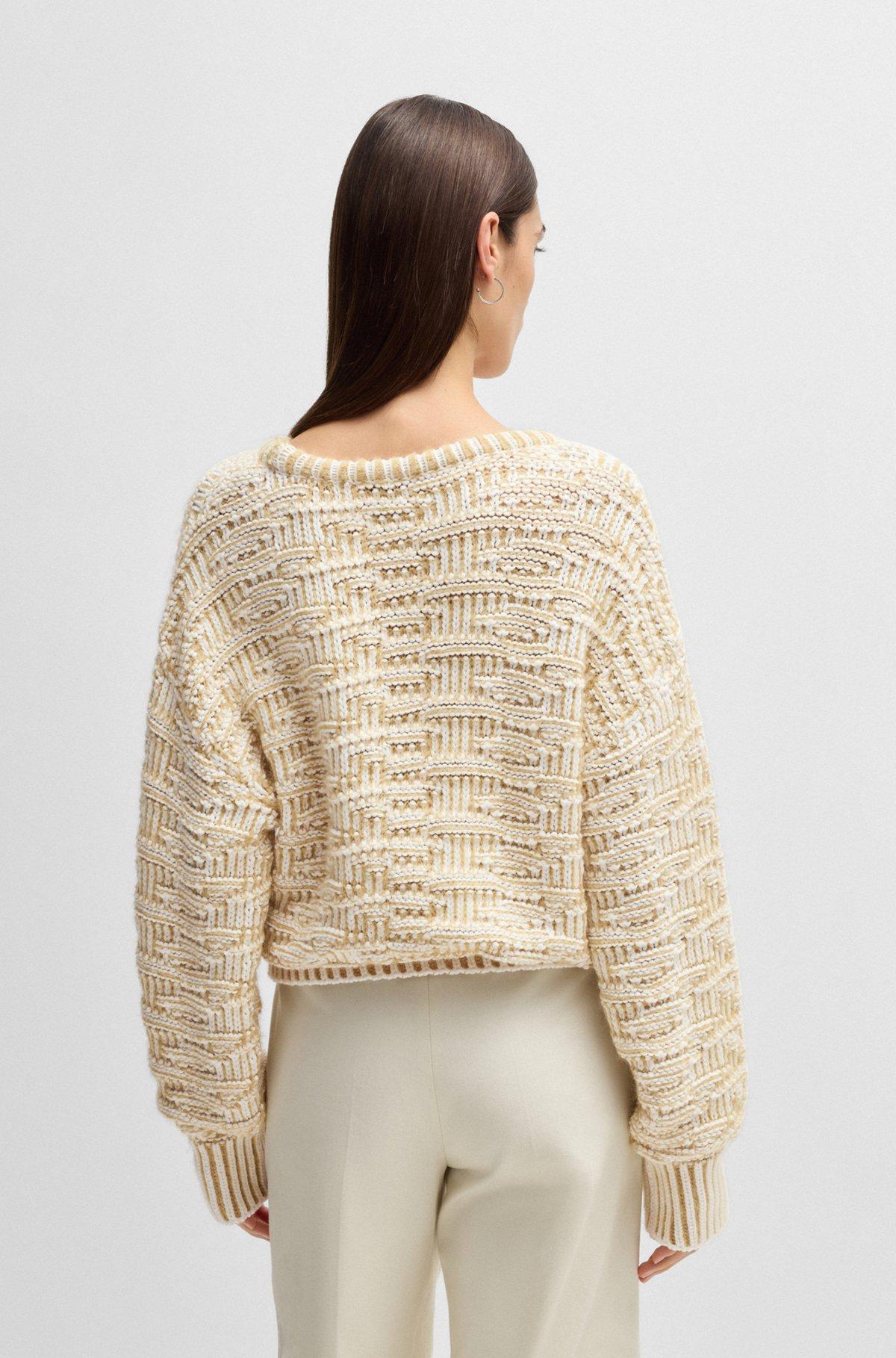  sweater with 3D knit Product Image