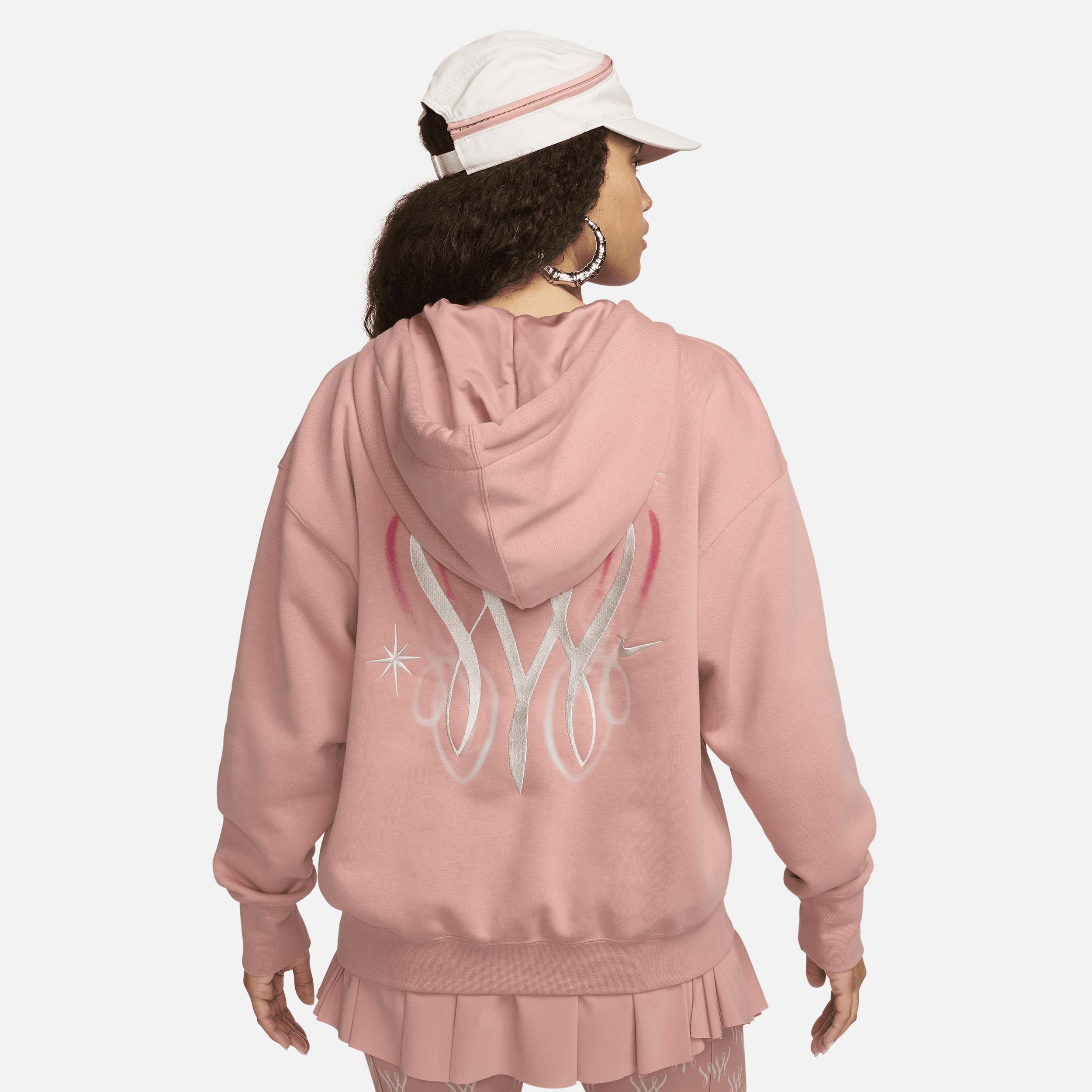 Nike Women's Serena Williams Design Crew Fleece Pullover Hoodie Product Image