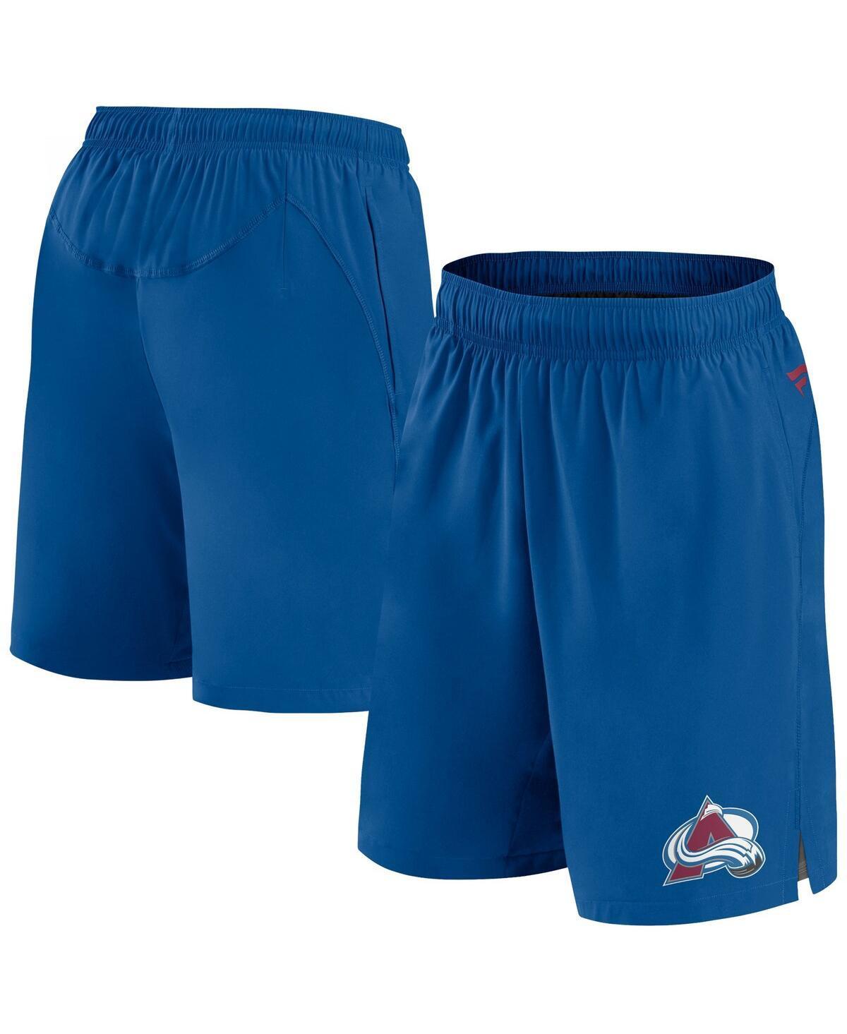 Mens Fanatics Branded Colorado Avalanche Authentic Pro Tech Shorts Product Image