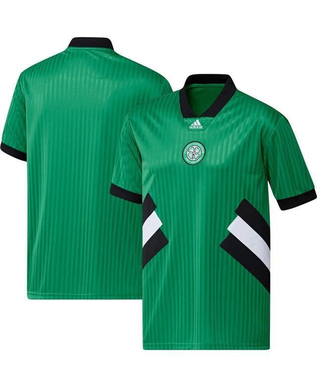 Mens adidas Green Celtic Football Icon Jersey - Green Product Image