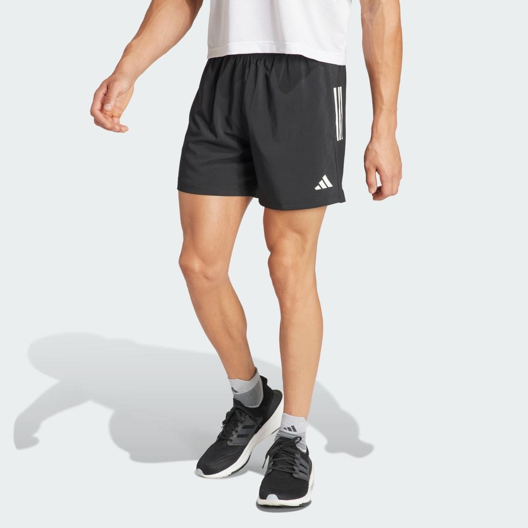 adidas Own The Run Shorts Black 2XL 7 Mens Product Image