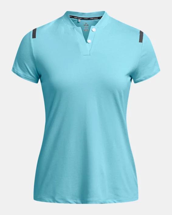 Women's Curry Splash Short Sleeve Polo Product Image