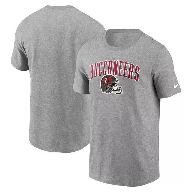 Mens Nike Heathered Gray Tampa Bay Buccaneers Team Athletic T-Shirt Product Image