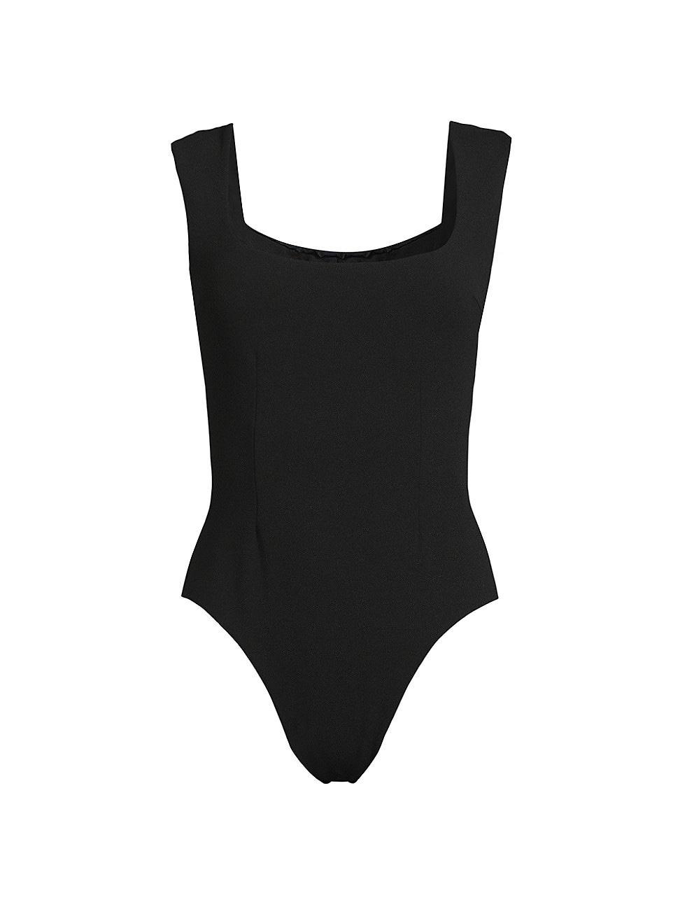 Womens Brigitte Crepe One-Piece Swimsuit Product Image