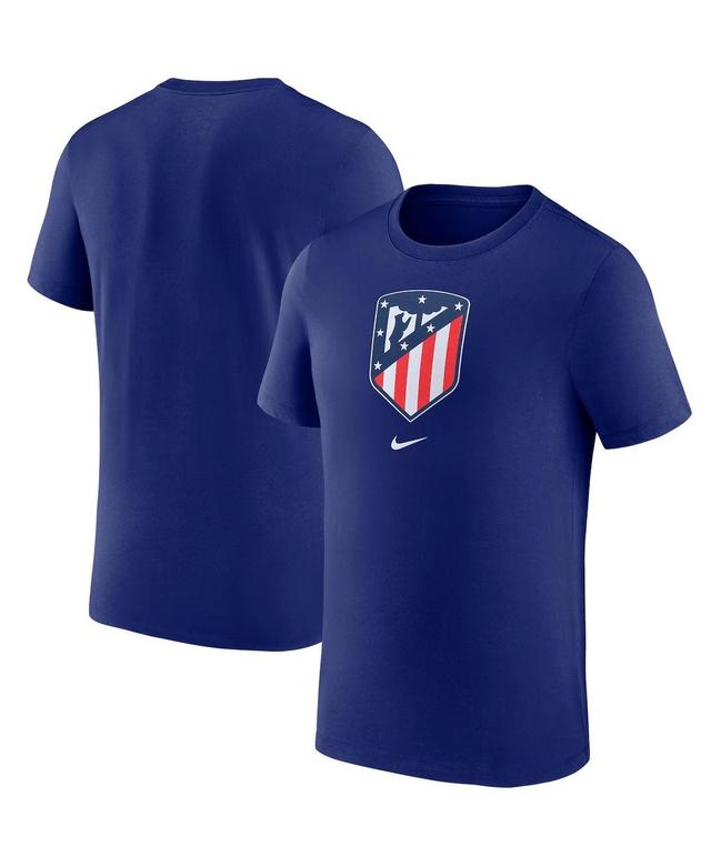 Mens Nike Navy Atletico de Madrid Crest T-shirt Product Image