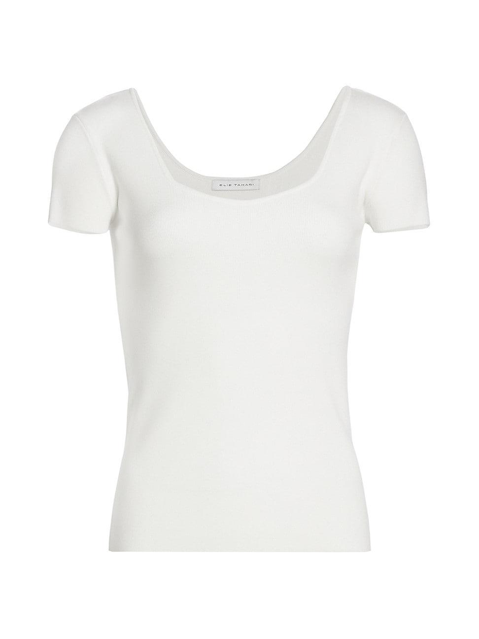 Womens The Valentina Rib-Knit Top Product Image