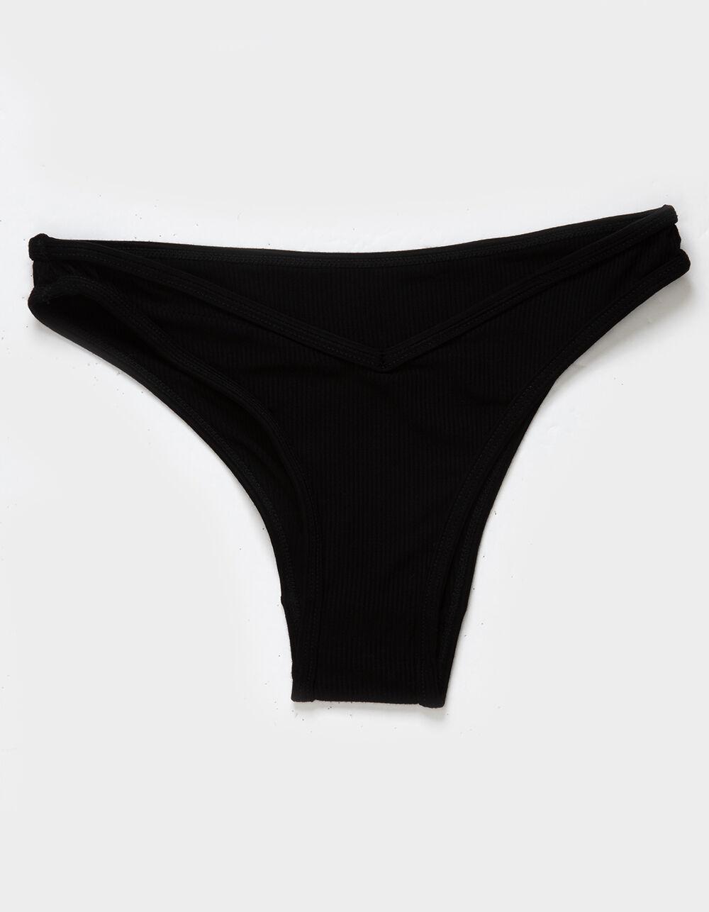 FULL TILT High Leg Rib Bikini Panties Product Image