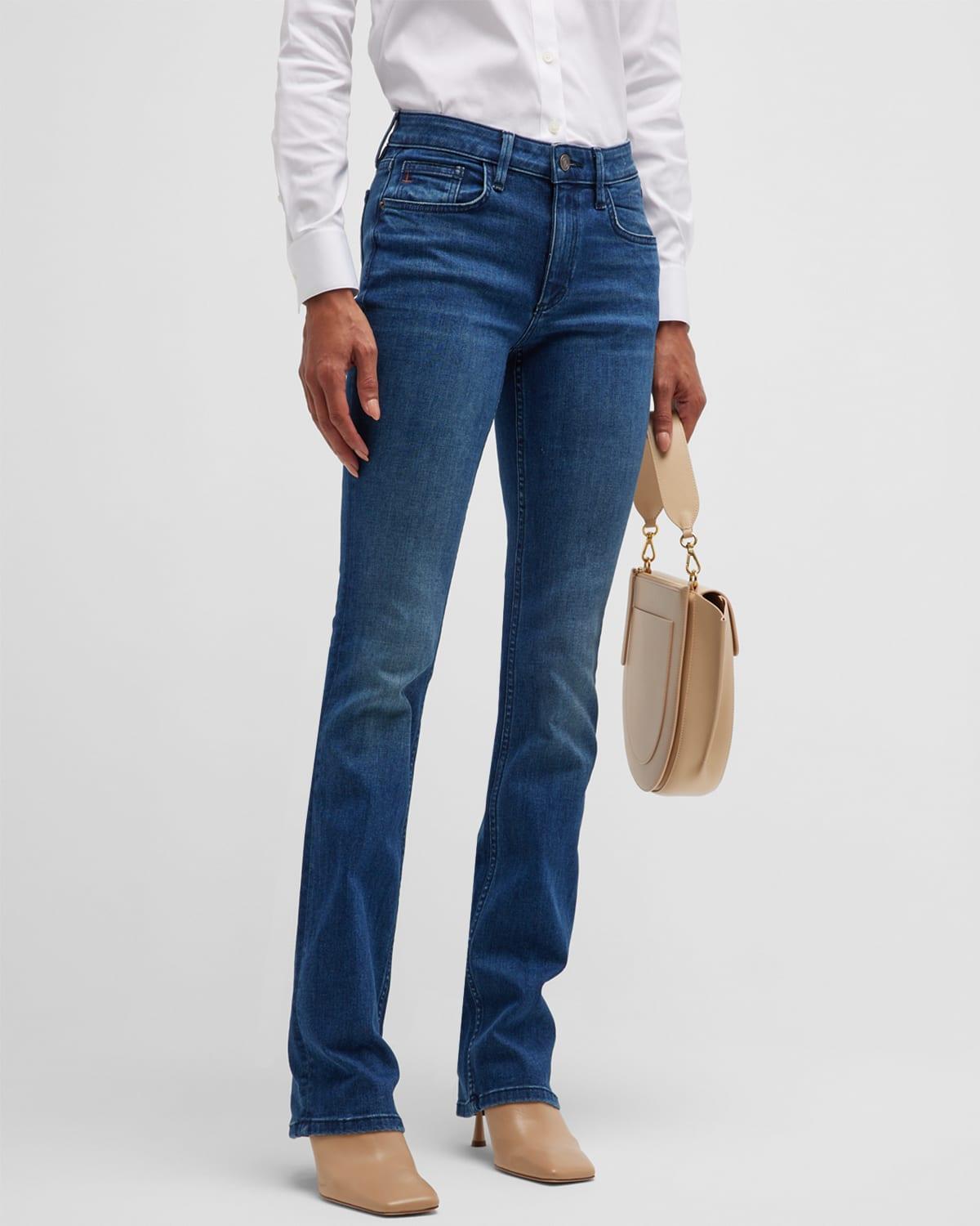 Lafayette 148 New York Mercer Kick Flare Jeans Product Image