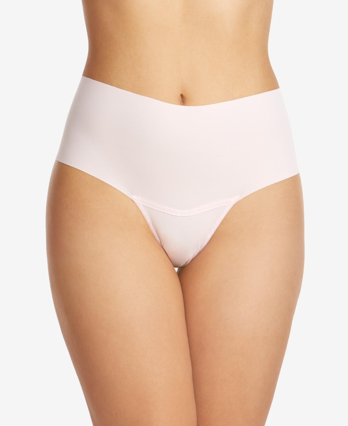 Hanky Panky Womens BreatheSoft Hi-Rise Thong Product Image