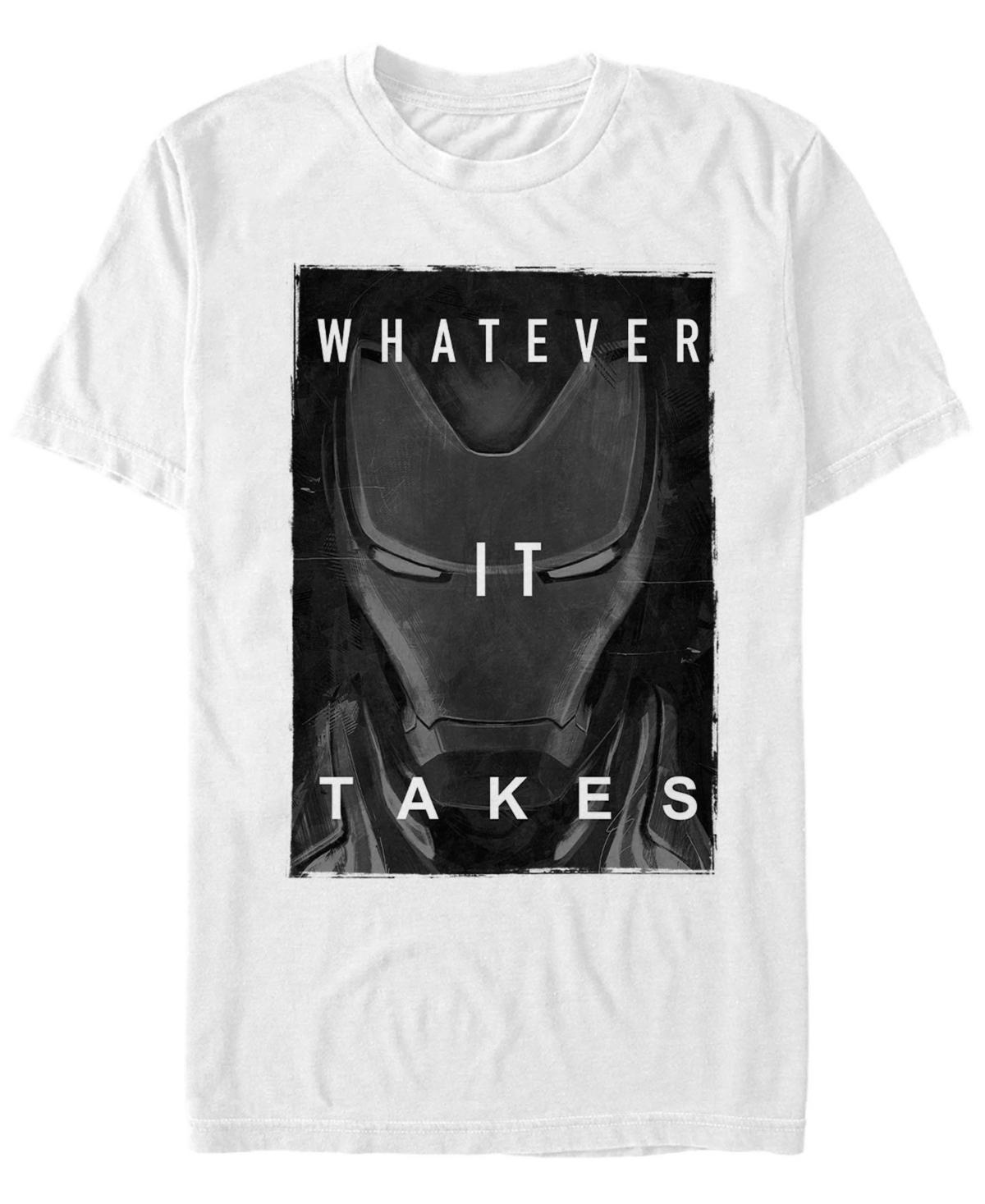 Mens Marvel Iron Man Whatever It Takes Poster Tee Product Image