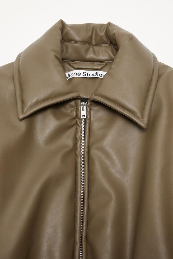 Coated bomber jacket Product Image