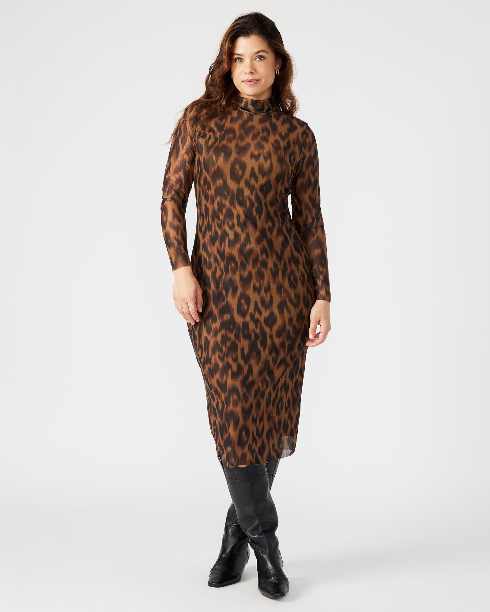 VIVIENNE DRESS LEOPARD Female Product Image