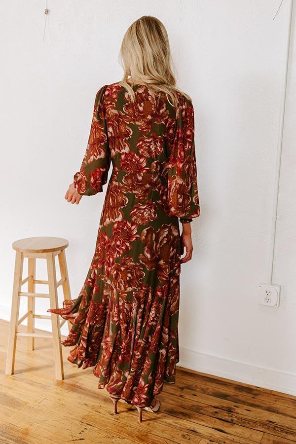 Napa Valley Ready Floral Maxi Dress Product Image