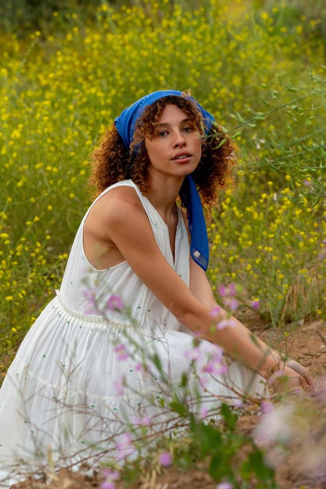 Cobalt blue  bandana Product Image