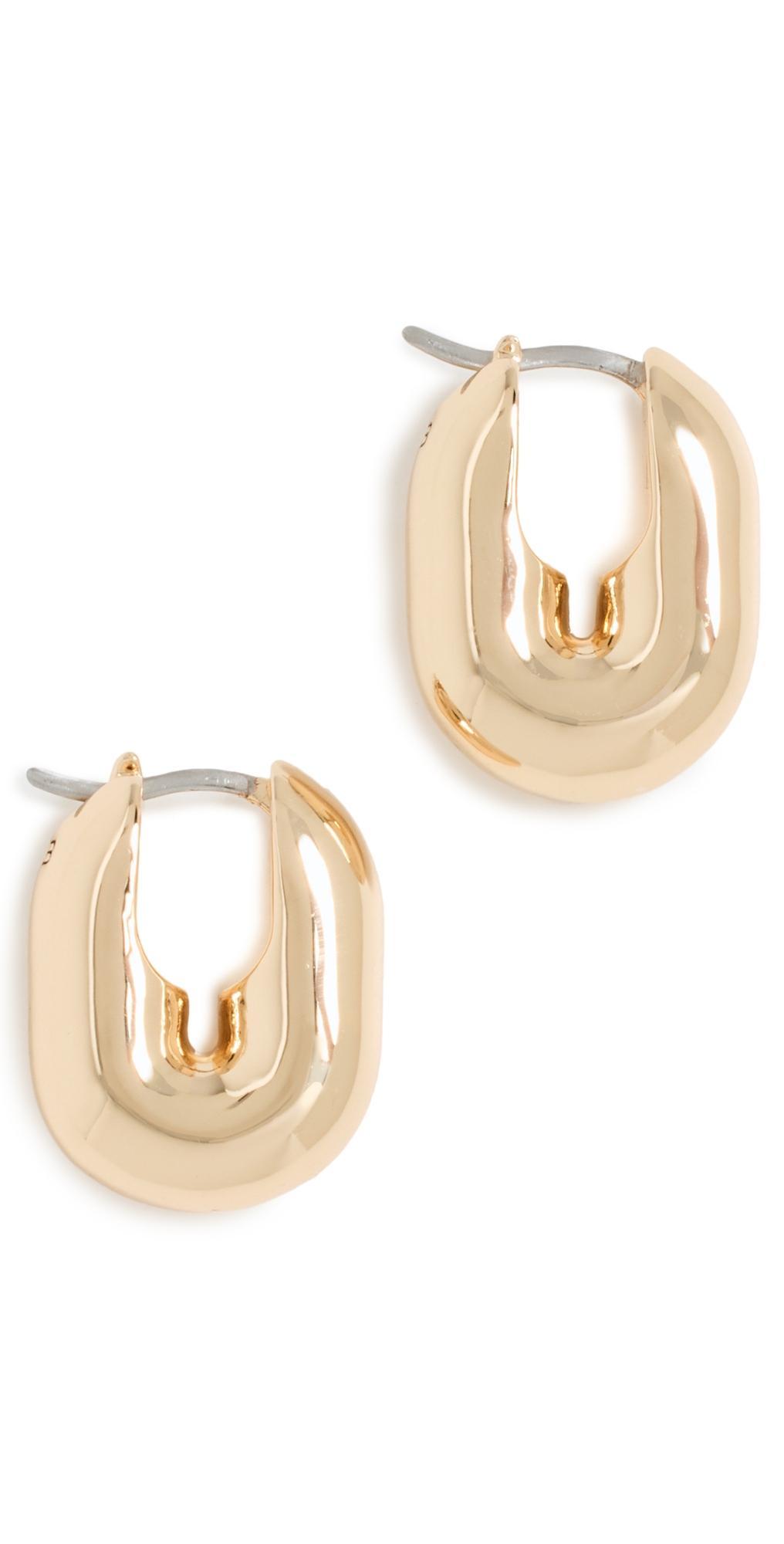 Jenny Bird Puffy U-Link Earrings Product Image