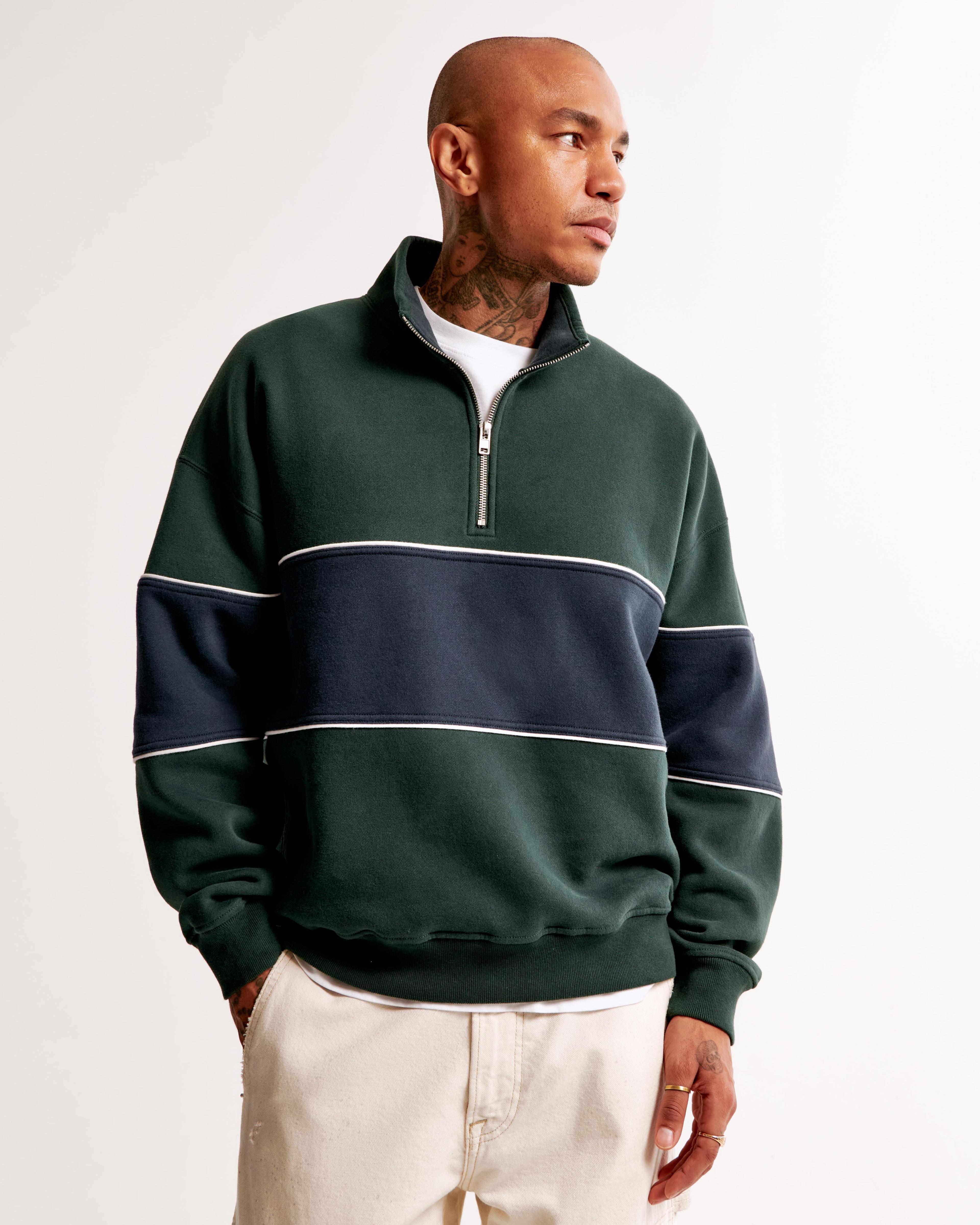 Essential Half-Zip Sweatshirt Product Image