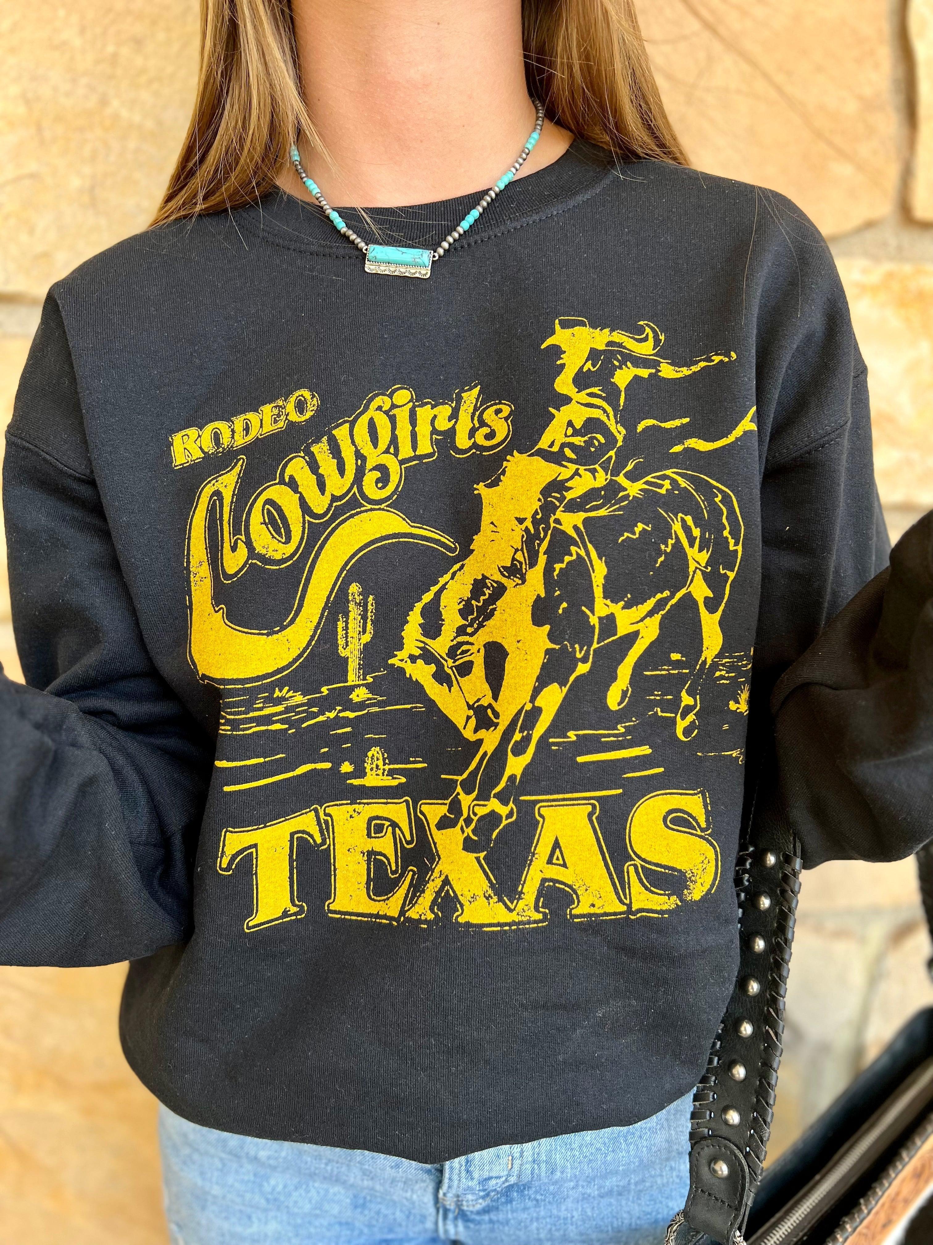 Texas Cowgirls Sweatshirt Product Image