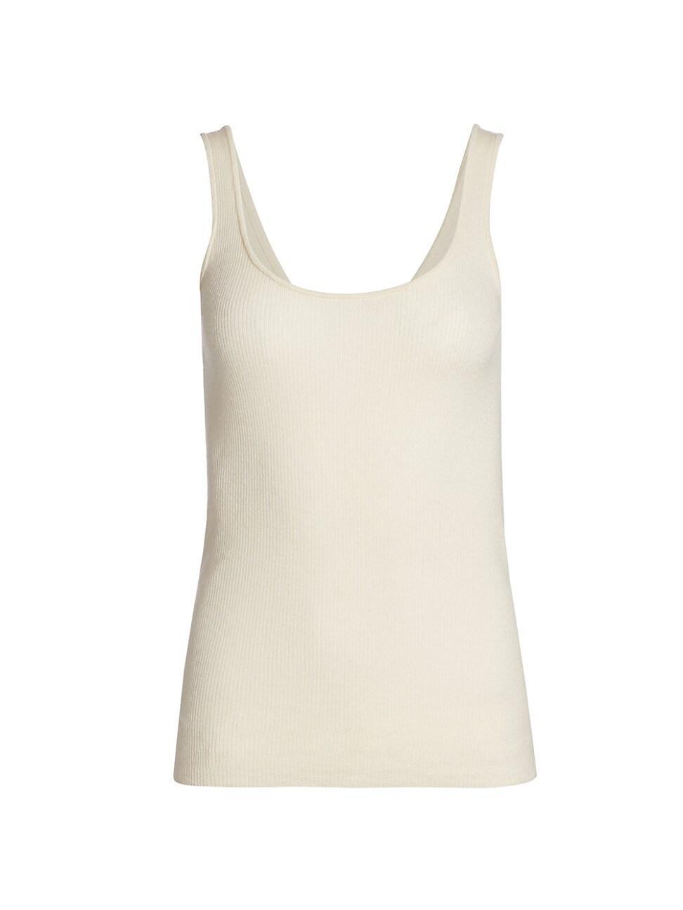 Womens Cashmere Knit Tank product image