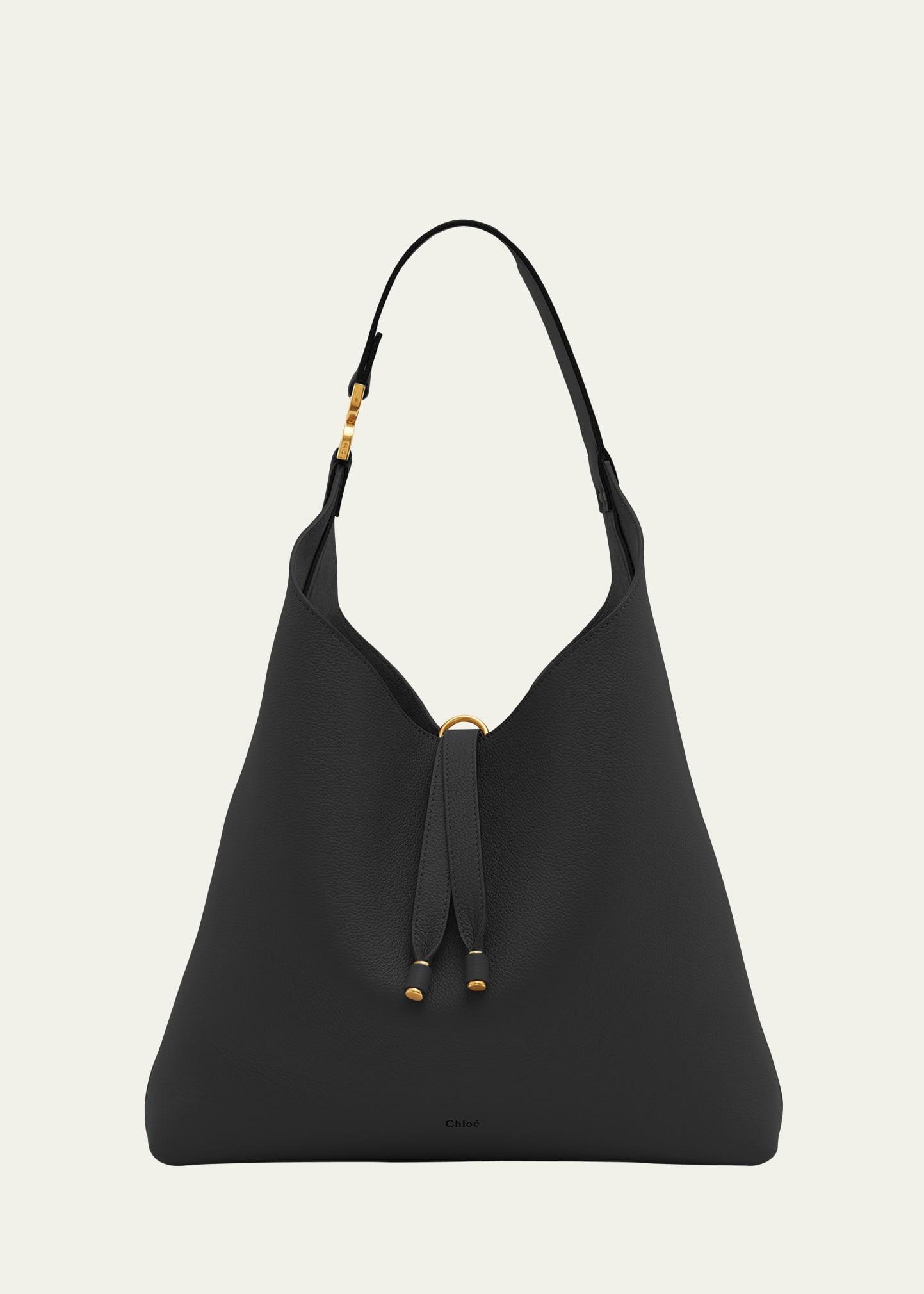 Chloe Marcie Hobo Bag Brown.. Product Image