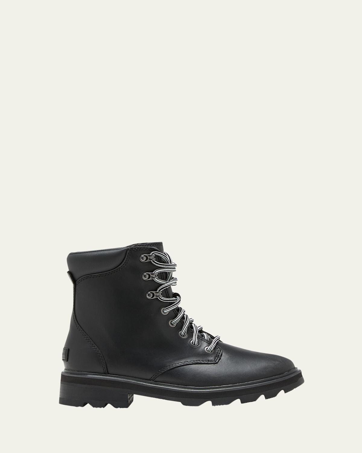 Lennox Leather Lace-Up Boots Product Image