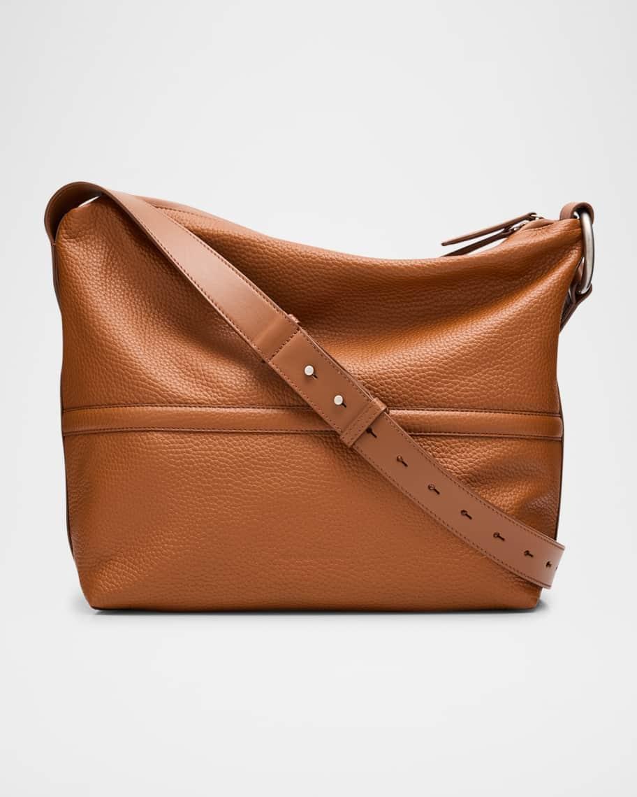 Men's Grained Leather Shoulder Bag product image