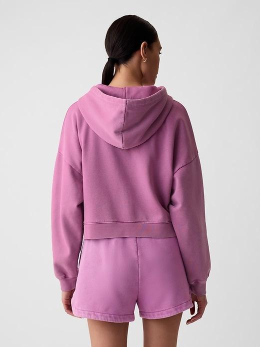 Vintage Soft Cropped Hoodie Product Image