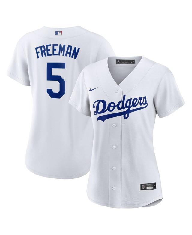 Womens Nike Freddie Freeman White Los Angeles Dodgers Replica Player Jersey - White Product Image