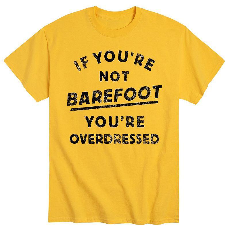 Mens Not Barefoot Overdressed Tee Product Image