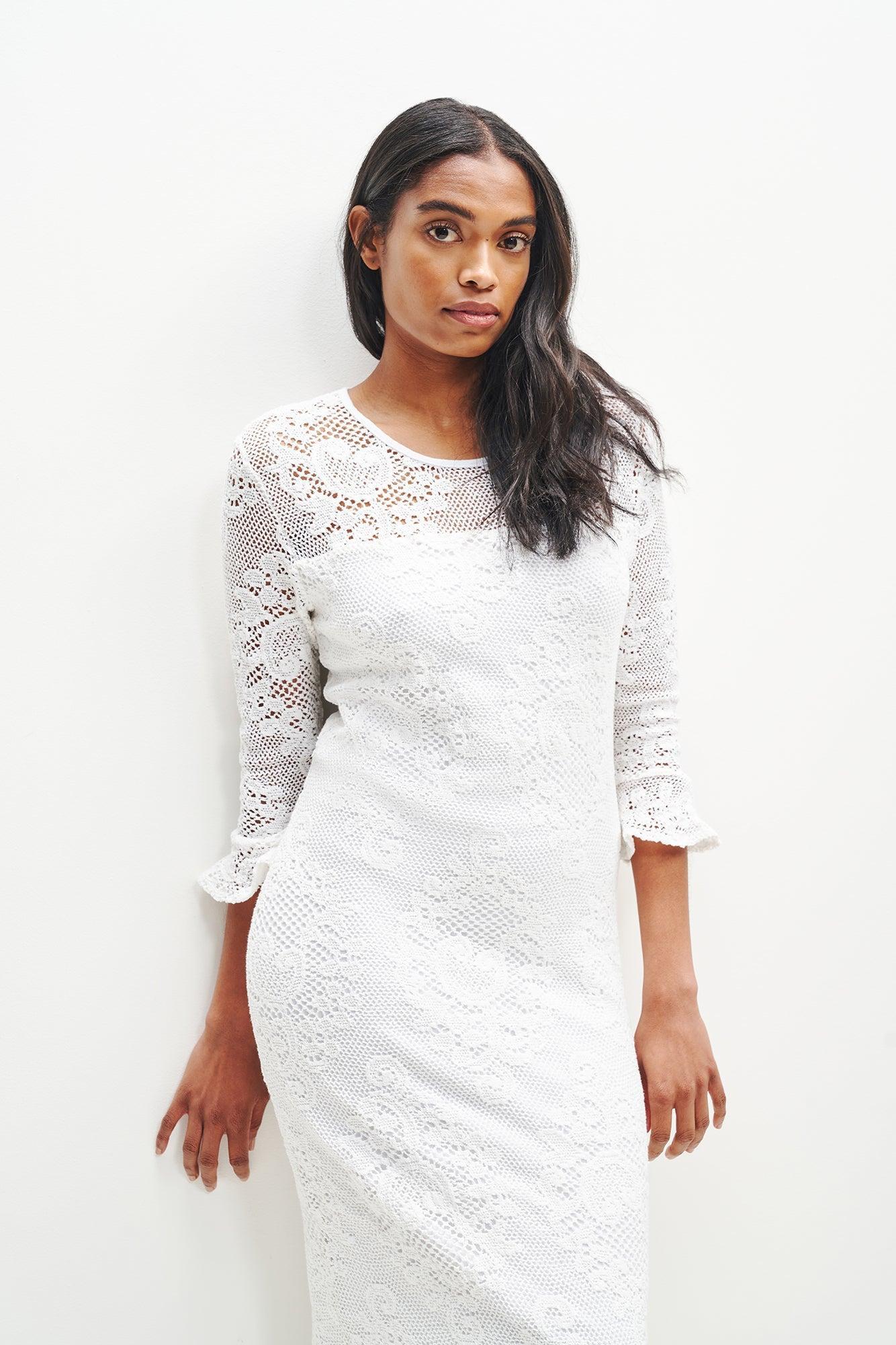 Fabienne Crochet Dress - ReAmour Female Product Image