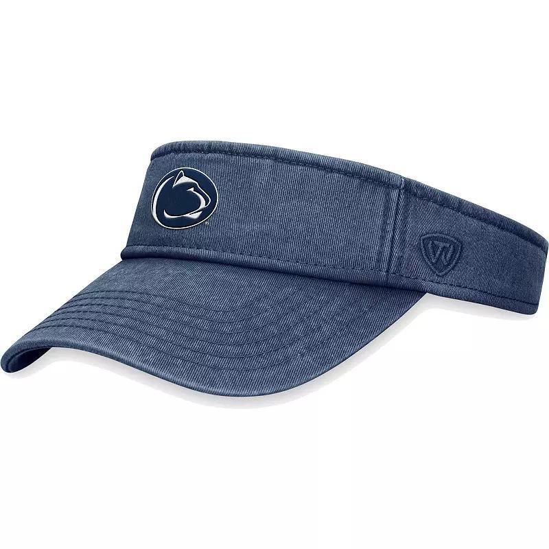 Mens Top of the World Penn State Nittany Lions Terry Adjustable Visor, Blue Product Image