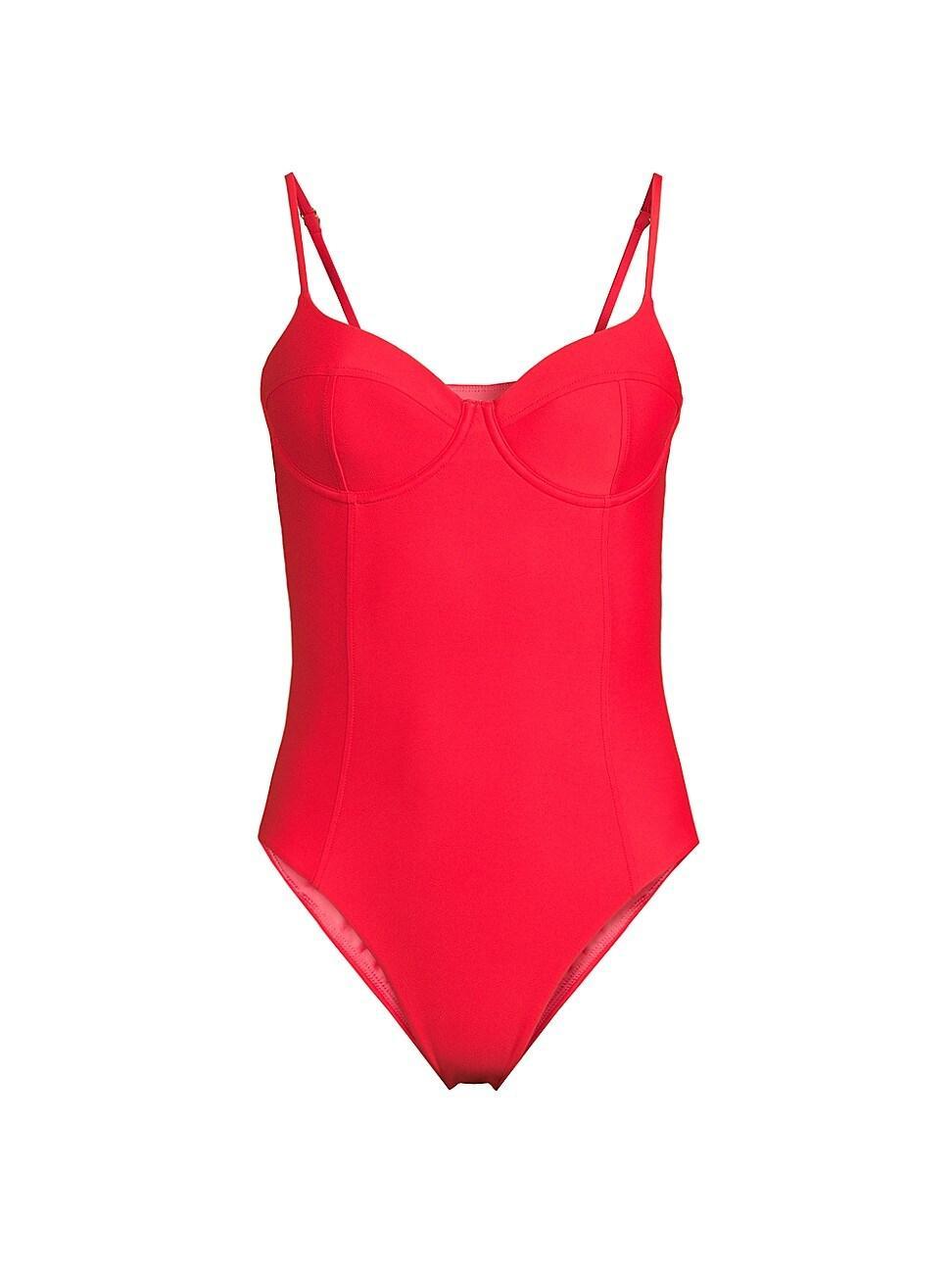 Womens Jayda Bustier One-Piece Swimsuit Product Image