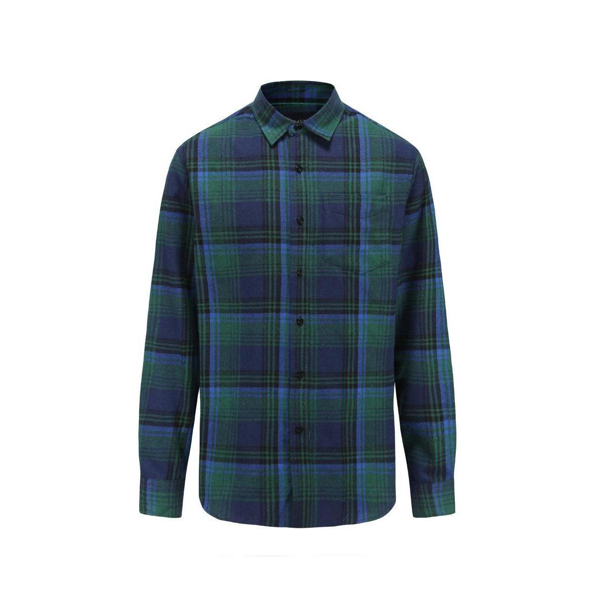 Braveman Mens Button Down Classic Fit Flannel Shirt Product Image