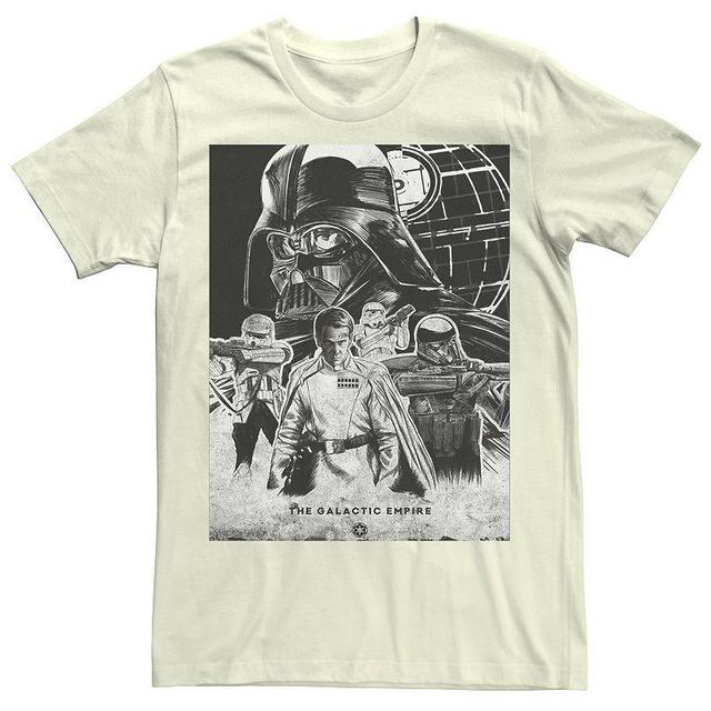 Mens Star Wars Rogue One Empire Military Poster Tee Product Image