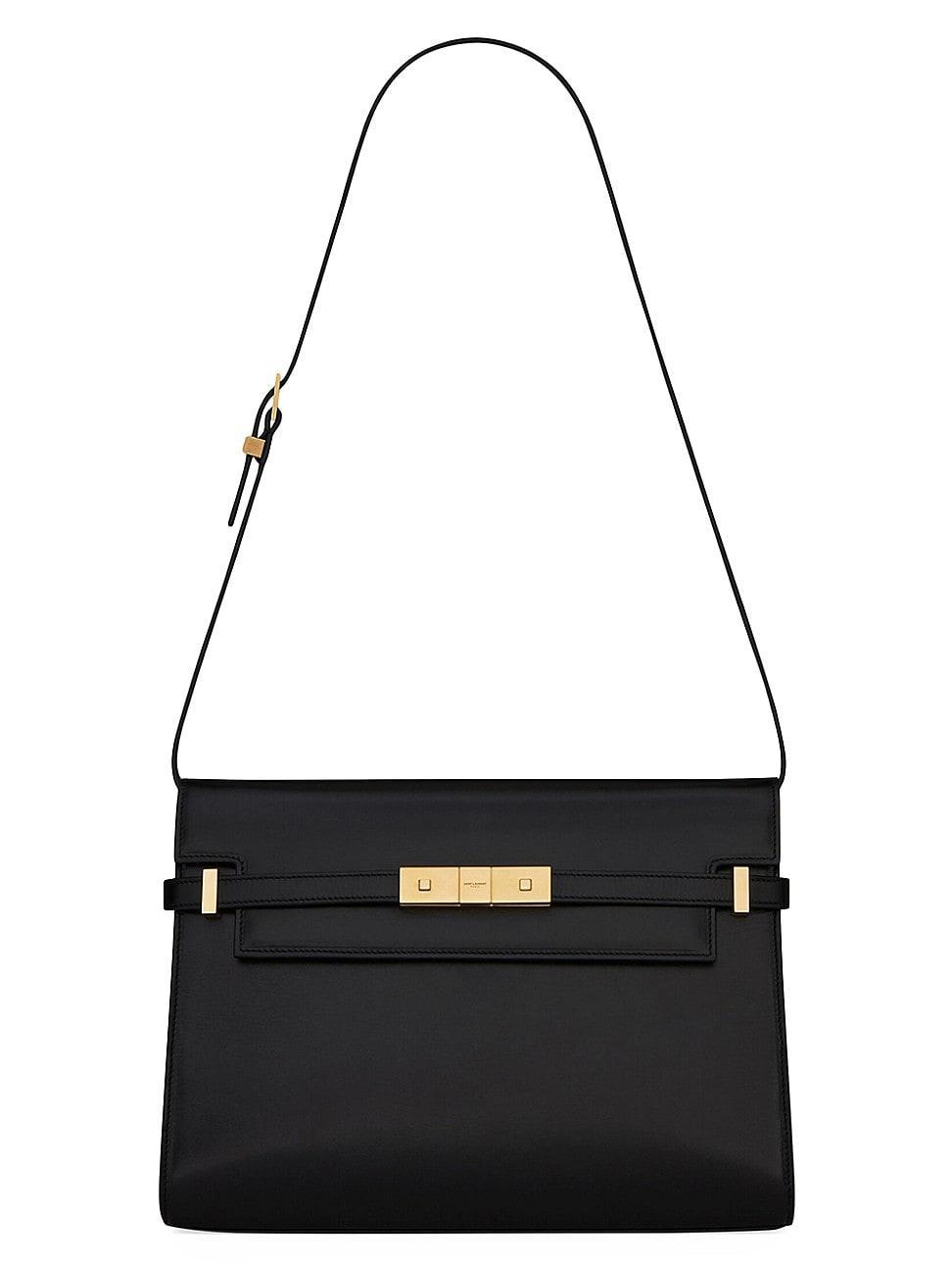 Womens Manhattan Shoulder Bag In Box Saint Laurent Leather Product Image