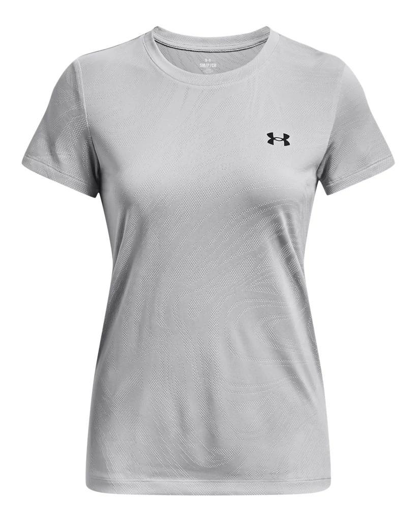 Women's UA Velocity Jacquard Short Sleeve Product Image